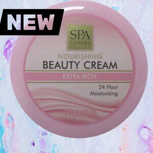 SPA Luxury Nourishing Beauty Cream Extras Rich 2.53oz 24 Hr Moisture New